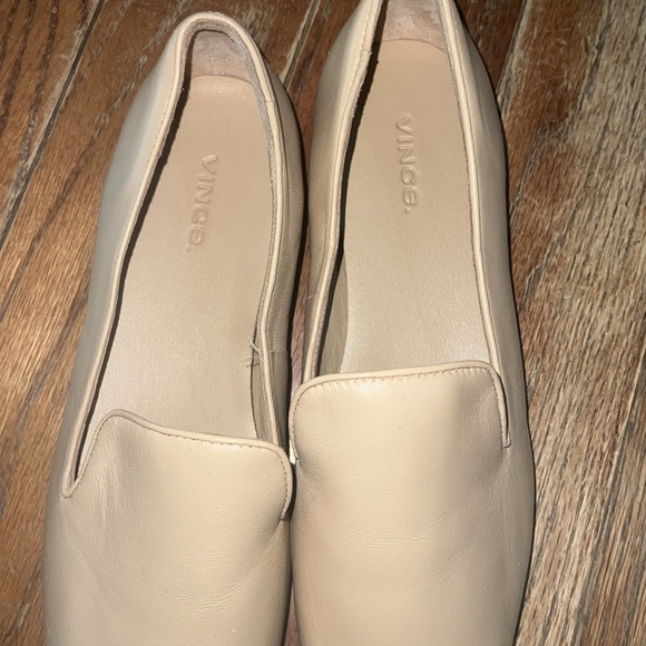 VINCE Brette Leather Easy Loafer in Cappuccino - Picture 5 of 8